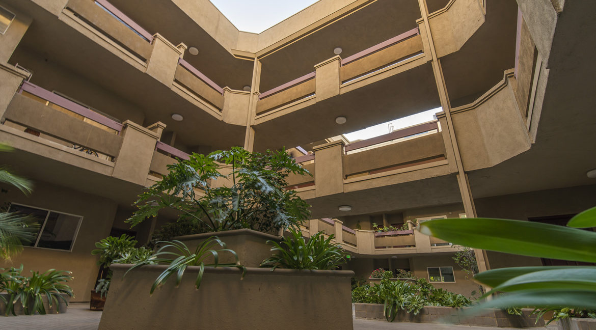 Sky View From Courtyard