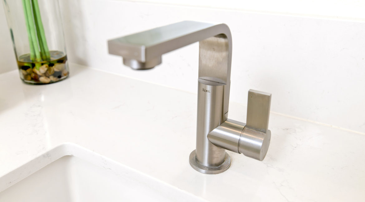 267 Stonecreek Court, Lake Sherwood - Remodeled half bath detail of faucet