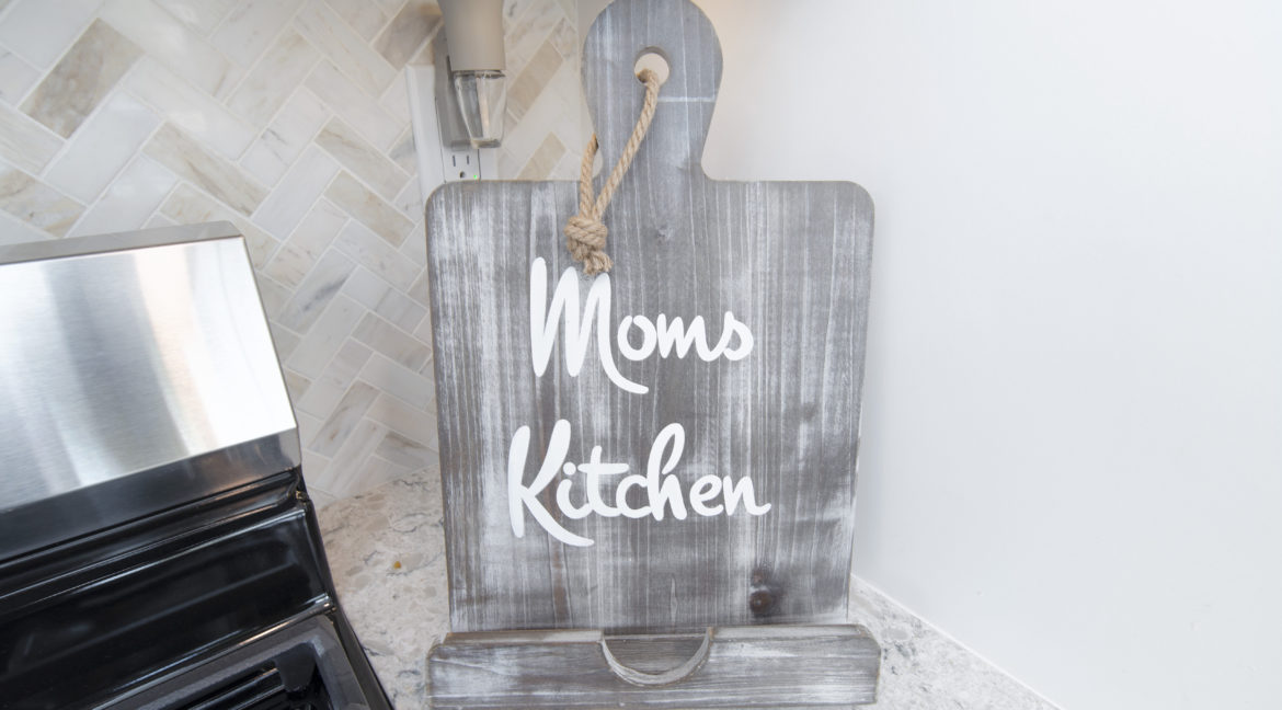163 Galsworthy Street Thousand Oaks - Remodeled Kitchen Detail of Sign