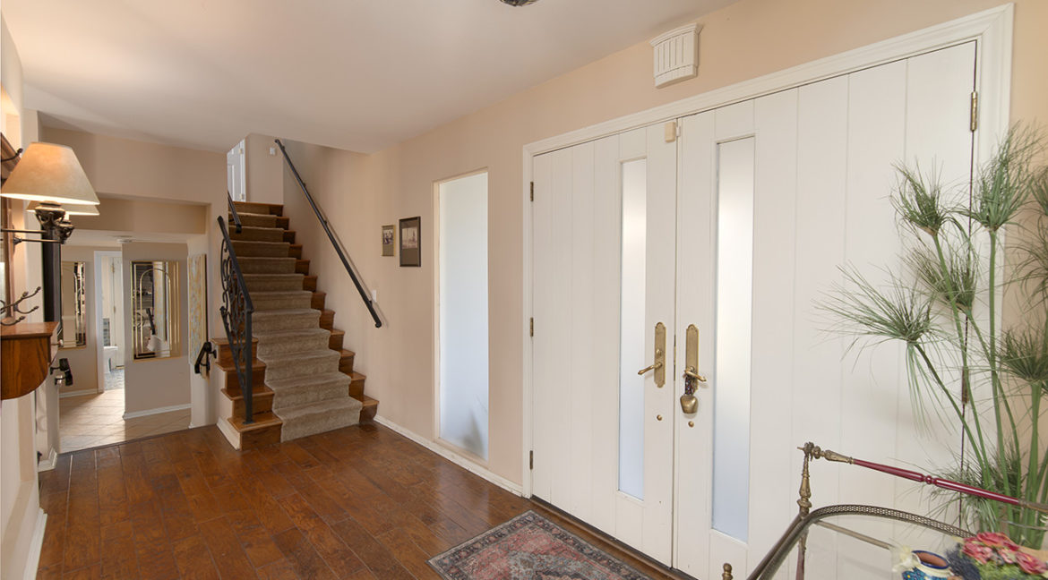 Entry to the Property