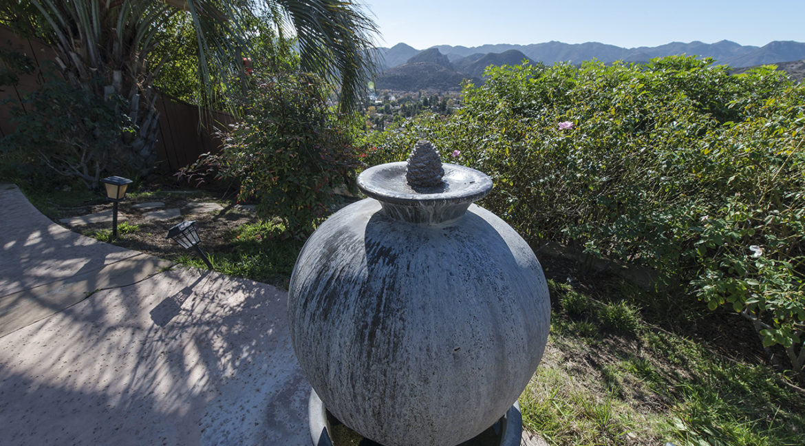 Water Fountain with View
