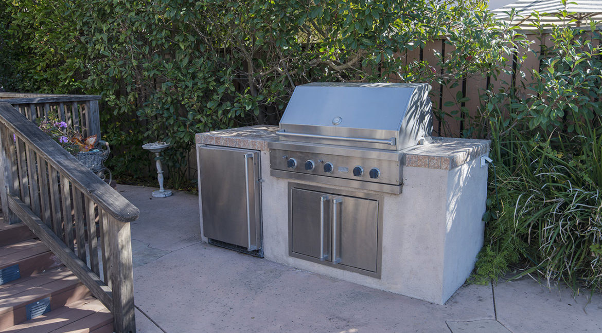 BBQ Grill of the Backyard