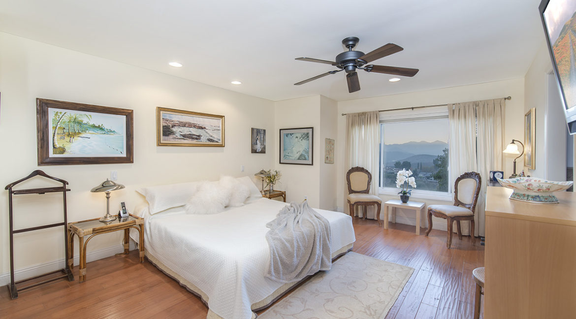 Main bedroom with window view