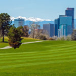Older adult couple enjoying a simplified lifestyle in Denver, Colorado, after downsizing to this secure retirement haven. Shoket Properties.